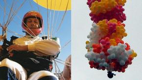 La fatal historia del cura que se ató a 100 globos de helio para romper Récord Guinness 