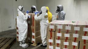 "Droga Zombie": Honduras incauta cargamento de casi 500 kilos de fentanilo "Droga Zombie": Honduras incauta cargamento de casi 500 kilos de fentanilo