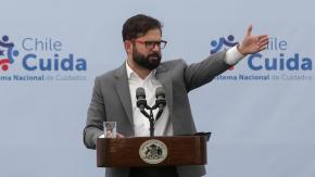 Boric por audio filtrado de Hermosilla: "Que tengan cuello y corbata no nos intimida en lo más mínimo, los vamos a perseguir" Boric por audio filtrado de Hermosilla: "Que tengan cuello y corbata no nos intimida en lo más mínimo, los vamos a perseguir"