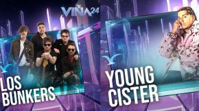 "La noche chilena": Los Bunkers y Young Cister en la penúltima jornada de Viña 2024 "La noche chilena": Los Bunkers y Young Cister en la penúltima jornada de Viña 2024