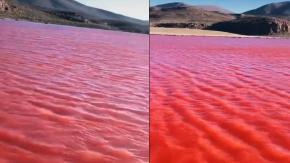 El Nilo no se tiñó de rojo: Video de laguna chilena causó especulaciones bíblicas en redes sociales El Nilo no se tiñó de rojo: Video de laguna chilena causó especulaciones bíblicas en redes sociales
