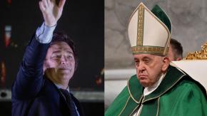 Le deseo "coraje y sabiduría": Milei recibe llamado del Papa Francisco y lo invita a Argentina Le deseo "coraje y sabiduría": Milei recibe llamado del Papa Francisco y lo invita a Argentina