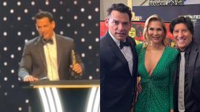 Cristián de la Fuente le ganó a Ricardo Darín en Premios Martín Fierro: actor estuvo acompañado por Iván Zamorano Cristián de la Fuente le ganó a Ricardo Darín en Premios Martín Fierro: actor estuvo acompañado por Iván Zamorano