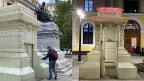 ¡Yo también quiero ir! Instalan Lloratorio Público frente a la Universidad de Chile ¡Yo también quiero ir! Instalan Lloratorio Público frente a la Universidad de Chile