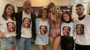 Taylor Swift invitó a su VIP a la familia de fan que murió en uno de sus show en Brasil Taylor Swift invitó a su VIP a la familia de fan que murió en uno de sus show en Brasil