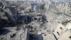 Ejército israelí anuncia que cercó la ciudad de Gaza: Hamás dice que soldados que participen "volverán en bolsas negras" Ejército israelí anuncia que cercó la ciudad de Gaza: Hamás dice que soldados que participen "volverán en bolsas negras"