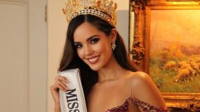 Así fue el maravilloso desfile de Celeste Viel vestida como un cóndor en la etapa de 'traje típico' en Miss Universo Así fue el maravilloso desfile de Celeste Viel vestida como un cóndor en la etapa de 'traje típico' en Miss Universo