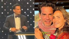 Las emotivas palabras que le dedicó Cristián de la Fuente a Angélica Castro tras ganar su primer Martín Fierro Latino Las emotivas palabras que le dedicó Cristián de la Fuente a Angélica Castro tras ganar su primer Martín Fierro Latino