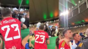 Escándalo en Brasil: Captan al Dibu Martínez golpeando a guardia en el Maracaná Escándalo en Brasil: Captan al Dibu Martínez golpeando a guardia en el Maracaná
