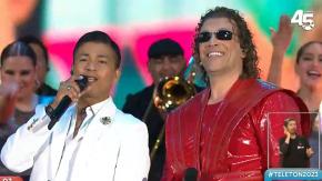 "El cumbiaverso que nadie esperaba": Americo y Ley Rey rompieron las redes sociales con inesperado show en la Teletón 2023