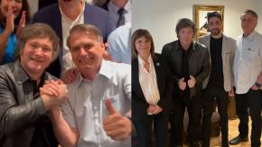 "Una conversación entre amigos": Milei recibe a Bolsonaro antes del traspaso de gobierno en Argentina "Una conversación entre amigos": Milei recibe a Bolsonaro antes del traspaso de gobierno en Argentina
