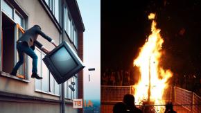 Desde lanzar muebles por la ventana a quemar muñecos gigantes: Las 5 cábalas y tradiciones más raras para recibir el Año Nuevo