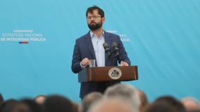 Boric raya la cancha al gabinete procrecimiento: "Las cifras macro deben llegar a las familias" Boric raya la cancha al gabinete procrecimiento: "Las cifras macro deben llegar a las familias"