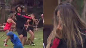 El brutal pelotazo que Miguelito le dio a Chama en la cara y que casi la dejó llorando en 'Tierra Brava' El brutal pelotazo que Miguelito le dio a Chama en la cara y que casi la dejó llorando en 'Tierra Brava'