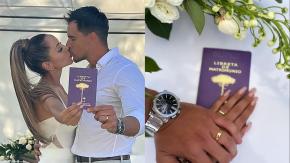 Desde Karaoke hasta una romántica sorpresa para el novio: los detalles de la íntima boda de Marité Matus y Camilo Huerta Desde Karaoke hasta una romántica sorpresa para el novio: los detalles de la íntima boda de Marité Matus y Camilo Huerta