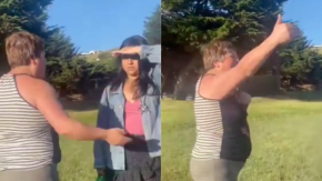 "Fúname, no me importa": Denuncian a mujer por negar acceso a jóvenes a Lago Budi "Fúname, no me importa": Denuncian a mujer por negar acceso a jóvenes a Lago Budi