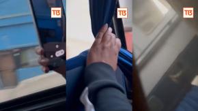 El impactante video del bus que desbarrancó en Cerro Cárcel de Valparaíso: fue grabado por un pasajero El impactante video del bus que desbarrancó en Cerro Cárcel de Valparaíso: fue grabado por un pasajero