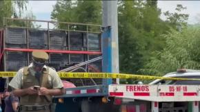 Cuatro extranjeros detenidos por doble homicidio de agricultores: Gremio de camioneros da ultimátum al Gobierno Cuatro extranjeros detenidos por doble homicidio de agricultores: Gremio de camioneros da ultimátum al Gobierno