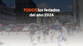 Feriados 2024: revisa cuándo es el próximo festivo y la lista de TODOS los días en rojo de este año Feriados 2024: revisa cuándo es el próximo festivo y la lista de TODOS los días en rojo de este año