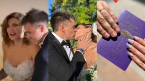 Wilma González compartió los primeros registros de su íntima boda: así se veía con los dos vestidos de novia que lució Wilma González compartió los primeros registros de su íntima boda: así se veía con los dos vestidos de novia que lució