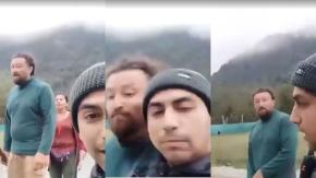 Captan a sujeto impidiendo con golpes el paso a Parque Nacional Hornopirén: amenazó con un palo Captan a sujeto impidiendo con golpes el paso a Parque Nacional Hornopirén: amenazó con un palo