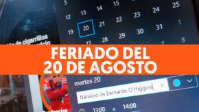 Diputado busca que feriado del 20 de agosto incluya a más comunas Diputado busca que feriado del 20 de agosto incluya a más comunas