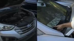 Conductor dejó su auto botado en plena fiscalización: tenía más de 200 multas Conductor dejó su auto botado en plena fiscalización: tenía más de 200 multas