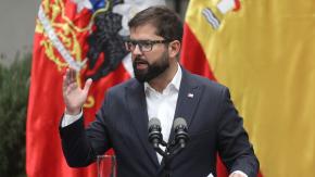 Boric y exclusión de empresas israelíes de la FIDAE: "Defiendo principios y me siento orgulloso de hacerlo" Boric y exclusión de empresas israelíes de la FIDAE: "Defiendo principios y me siento orgulloso de hacerlo"