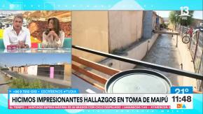 Alcantarillados, puentes y un Night Club: Así es la toma de Maipú por dentro 