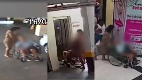 Publican nuevas imágenes de mujer que llevó cadáver de su tío al banco Publican nuevas imágenes de mujer que llevó cadáver de su tío al banco