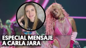 "No te conozco pero...": Karol G comparte especial mensaje a Carla Jara