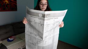 Del tamaño de un mueble o de una TV: Así sería uno de los votos para las elecciones de octubre Del tamaño de un mueble o de una TV: Así sería uno de los votos para las elecciones de octubre