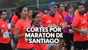 Maratón de Santiago: Revisa los cortes del tránsito en ocho comunas de la capital Maratón de Santiago: Revisa los cortes del tránsito en ocho comunas de la capital