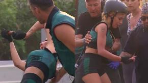 Susto, gritos y una camilla: Así fue el grave accidente que sufrió Oriana en primera competencia de '¿Ganar o Servir?' Susto, gritos y una camilla: Así fue el grave accidente que sufrió Oriana en primera competencia de '¿Ganar o Servir?'