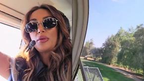 VIDEO | Pamela Díaz compartió el momento exacto del aterrizaje de emergencia del helicóptero en Chicureo