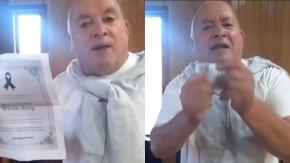 Pato Oñate reaccionó furioso contra diputado que envió pésame por muerte de su esposa: "No aceptaré este ordinario mensaje" Pato Oñate reaccionó furioso contra diputado que envió pésame por muerte de su esposa: "No aceptaré este ordinario mensaje"