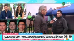 Hermano de carabineros asesinado: "Van a seguir pasando cosas si no ponen mano dura"