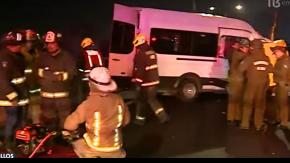 Un muerto y varios heridos: Grave accidente en autopista General Velásquez