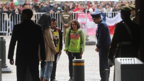 Marcha por Tomás llega a su fin: madre llegó a La Moneda Marcha por Tomás llega a su fin: madre llegó a La Moneda
