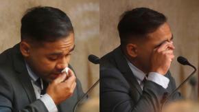 Juicio por caso Pío Nono: Ex carabinero Zamora lloró al entregar su testimonio Juicio por caso Pío Nono: Ex carabinero Zamora lloró al entregar su testimonio