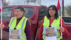 Mujer camina desde Talca a La Moneda para pedir “vivienda digna”: Serviu dice que recibió un subsidio y vendió la casa Mujer camina desde Talca a La Moneda para pedir “vivienda digna”: Serviu dice que recibió un subsidio y vendió la casa