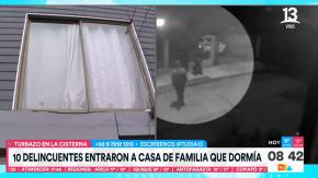 Vehículo ya fue recuperado: Qué se sabe del inusual turbazo a un domicilio en La Cisterna