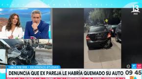 Incendian auto de hombre en Maipú: Mensajes apuntan a presunta infidelidad
