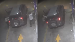 Violento asalto en bencinera de San Bernardo: Robaron vehículo con un niño adentro Violento asalto en bencinera de San Bernardo: Robaron vehículo con un niño adentro