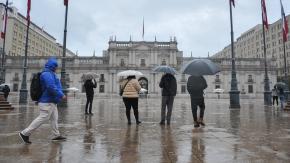 "Un sistema frontal bastante activo": Vuelve esta semana la lluvia en la zona central del país "Un sistema frontal bastante activo": Vuelve esta semana la lluvia en la zona central del país