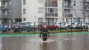 El paso del temporal por Santiago: inundaciones, anegamientos, cortes y caídas de árboles El paso del temporal por Santiago: inundaciones, anegamientos, cortes y caídas de árboles