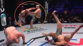"Esto es cine": el brutal golpe simultáneo entre dos luchadores de MMA que desató la locura en redes sociales