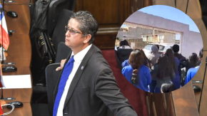 Sacan a piedrazos a exconstituyente del Partido Republicano de colegio en Alto Hospicio: Lo acusan de abuso sexual Sacan a piedrazos a exconstituyente del Partido Republicano de colegio en Alto Hospicio: Lo acusan de abuso sexual