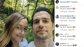 "Fan de su relación": Usuarias sorprenden con comentarios en foto de Henry Cavill con su novia