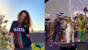 ¿Quién es Elyanna? La artista chileno-palestina que cantó con Coldplay en el festival Glastonbury 